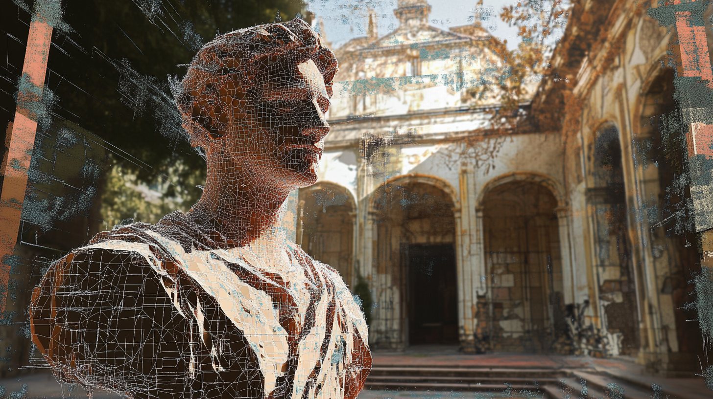 3D scan of a historic structure